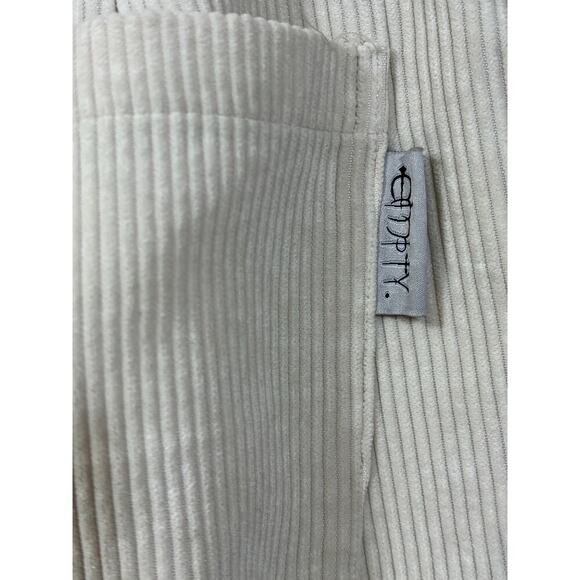 Empty Reference Romeo & Juliet cream corduroy pants, streetwear, grunge, indie - Picture 5 of 7